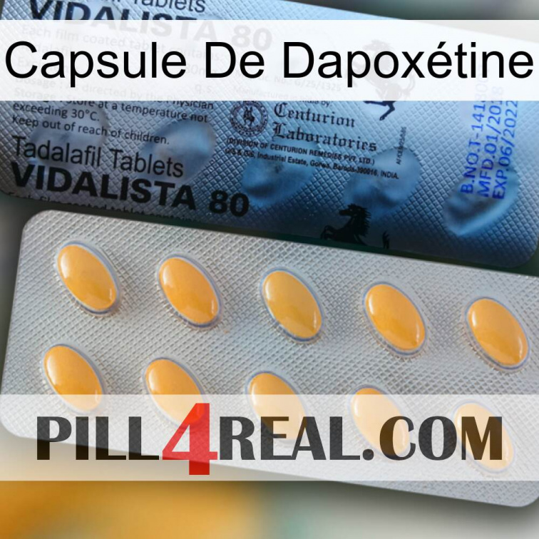 Capsule De Dapoxétine 44